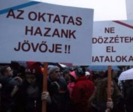 Un oficial al Ministerului ungar al Educației a demisionat în urma protestelor