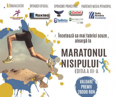 În 2 săptămâni, Mamaia devine capitala europeană a sportului. Peste 500 sute de sportivi români și străini participă la Maratonul Nisipului