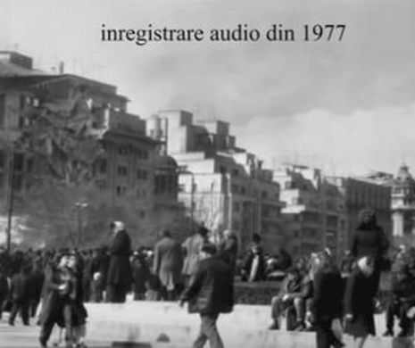 SINGURA ÎNREGISTRARE a cutremurului din 1977. HURUITUL GROAZEI şi ţipetele de panică STÂRNESC FIORII şi după 39 de ani l Audio