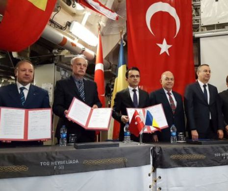 Consorțiu turco-român, susținut de Ministerul Apărării din Turcia, interesat de modernizarea fregatelor
