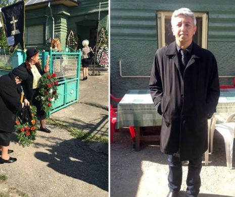 Cu ce maşină de lux a venit Dan Diaconescu la înmormântarea tatălui său! Primele imagini