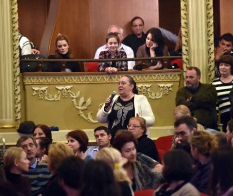 Nou PROTEST la Opera din Bucureşti: Artiştii refuză să urce pe scenă, iar reprezentaţia de sâmbătă s-a anulat. CE VOR PROTESTATARII