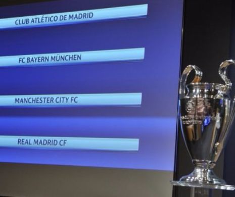 S-au stabilit SEMIFINALELE Ligii Campionilor. Cele două formații din Madrid se pot întâlni doar în ultimul act