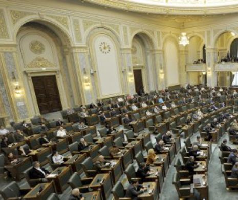 Senatul a respins proiectul privind reducerea numărului de parlamentari la 300