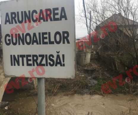 Canalizarea dintr-o comună de lângă Cluj este deversată, ZILNIC, în râul Someș. Autoritățile de la MEDIU nu fac nimic ca să rezolve problema