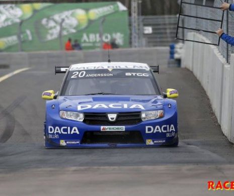 Dacia Logan, în TOP 3 la Swedish Touring Car Championship