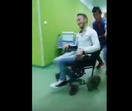 Imagini incredibile. Cum au ajuns SĂ SFIDEZE actul medical și igiena dintr-un spital, câțiva tineri I VIDEO