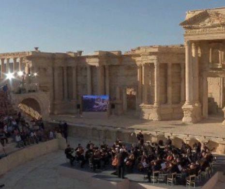 Orchestra RUȘILOR a cântat la Palmyra, orașul distrus de Statul Islamic |VIDEO