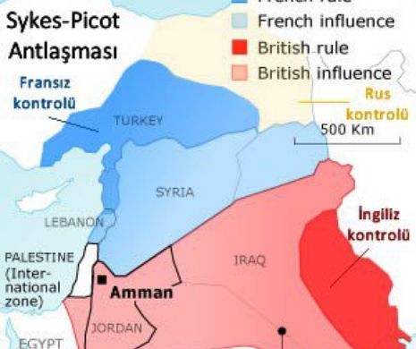 Se împlinesc 100 de ani de la Acordul Sykes-Picot. Consecințele le tragem și azi