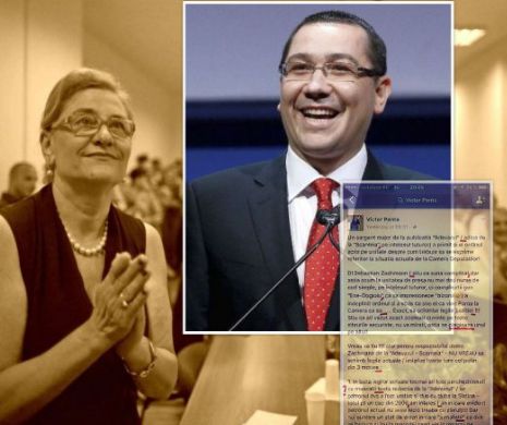Victor Ponta o PROVOACĂ pe Maria Grapini. Postarea de pe FACEBOOK cu care fostul prim-ministru ECLIPSEAZĂ aberaţiile gramaticale comise până acum de ŞEFA partidului lui Voiculescu