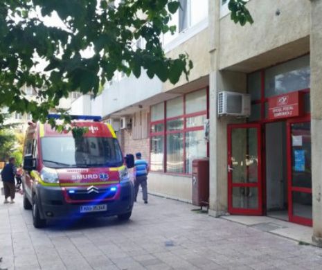 Atac cu SPRAY IRITANT la o poşta din Constanța | FOTO
