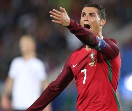 Cristiano Ronaldo, lipsit de strălucire la Euro