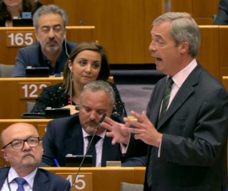 Discursul şocant al lui Nigel Farage împotriva românilor. Urmaşul hughenoţilor explică de ce nu îi suportă pe muncitorii veniţi din Estul Europei VIDEO