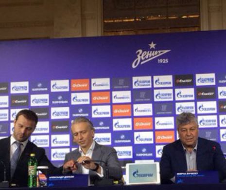 Mircea Lucescu a fost prezentat oficial la Zenit Sank Petersburg: „Sunt la un club puternic, una dintre cele mai bune echipe din Europa!" / FOTO