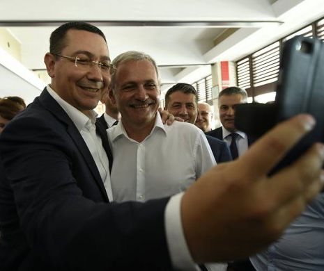 Ponta şi-a făcut selfie cu Dragnea