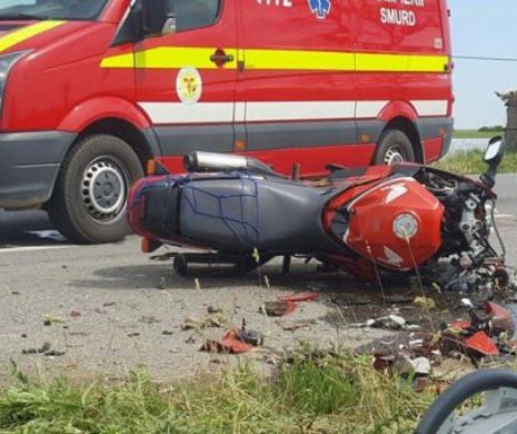 Un alt MOTOCICLIST moare pe străzile din România pentru că nu i s-a acordat prioritate