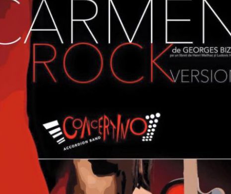 Celebra Carmen iubește pe ritm de rock