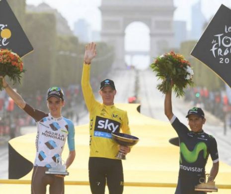 Chris Froome s-a impus pentru a treia oară în Turul Franței. Dominația „Sky” persistă în „Marea Buclă”