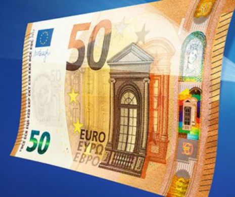 Cum arată noua bancnotă de 50 de EURO
