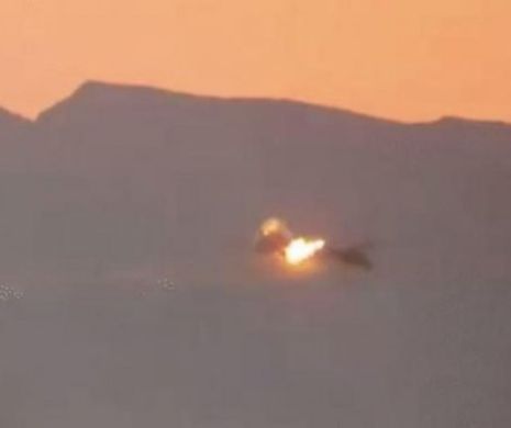 Jihadiştii au doborât un elicopter militar omorând doi piloţi ruşi în apropiere de Palmyra VIDEO