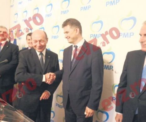 PSD și PNL au rămas cu ochii în soare. Lovitura lui Băsescu: UNPR fuzionează cu PMP