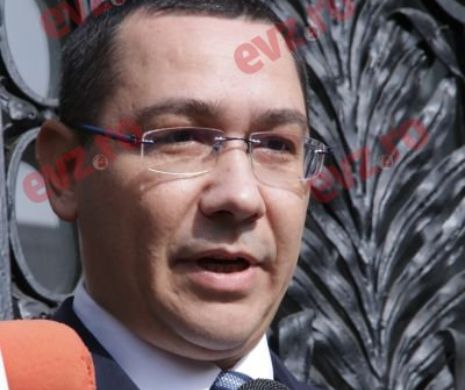 Victor Ponta: Tehnocraţii au "sarcină" să distrugă sistemul energetic