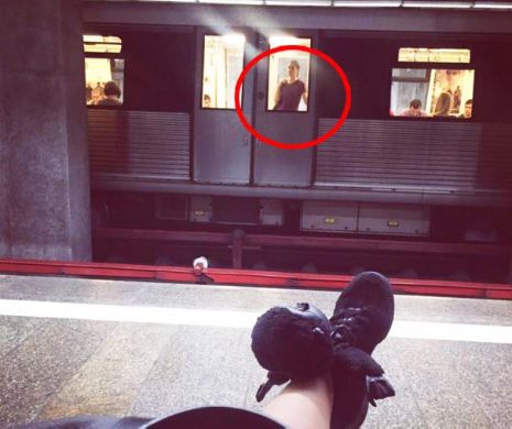 Aceasta femeie a avut parte de un soc. Pe cine a vazut azi in statia de metrou de la Crangasi