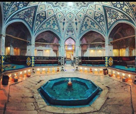 Decor desprins din 1001 de nopţi. Baia sultanului Amir Ahmad este mai somptuoasă decât un palat | GALERIE FOTO
