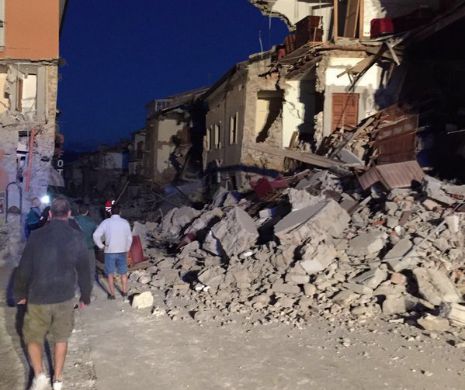 Demersuri MAE după seismul produs în Italia