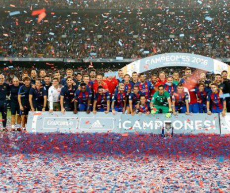 FOTBAL EUROPEAN. FC Barcelona a câștigat primul trofeu al sezonului, după „dubla” cu FC Sevilla