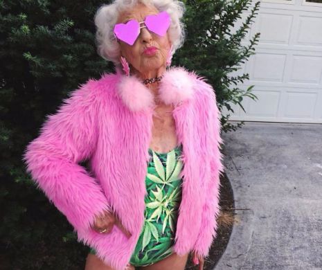 La 88 de ANI este mai COOL decât o ADOLESCENTĂ! BĂTRÂNICA care are peste DOUĂ MILIOANE de URMĂRITORI pe Instagram | GALERIE FOTO