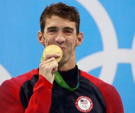 Michael Phelps a ieșit din bazin cu a 23-a medalie de aur