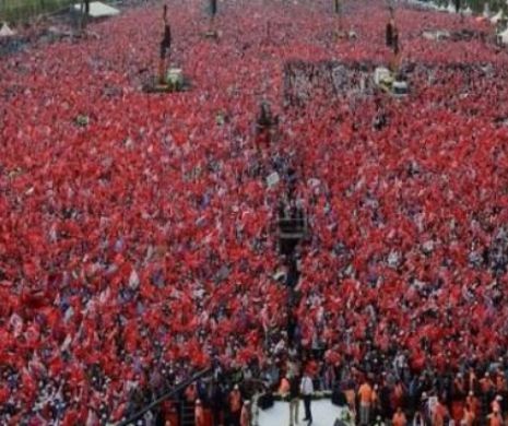 Miting „ca pe vremuri” la Istanbul. Erdogan vrea să demonstreze că are sprijinul poporului