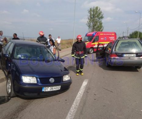 Un șef din Poliția Botoșani a fost lovit de un dric și a ajuns la spital