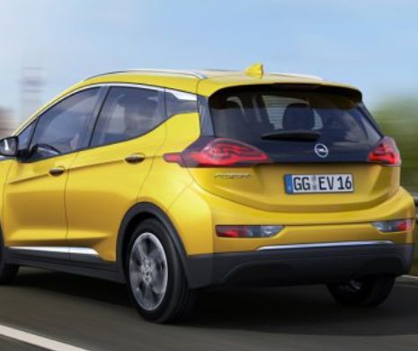 VIDEO Noul Opel Ampera-e, model electric cu performanțe apropiate de ale vehicuelor sport, va fi prezentat la Paris