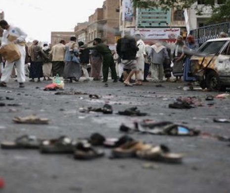 Yemen sub TEROARE: 15 MORŢI după ce un SPITAL a fost BOMBARDAT şi patru MILITARI UCIŞI într-un atac cu maşină-capcană