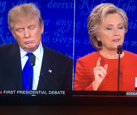 DEZBATERE CNN HILLARY CLINTON-DONALD TRUMP. Urmăriți prima dezbatere prezidențială și schimbul fabulos de replici.