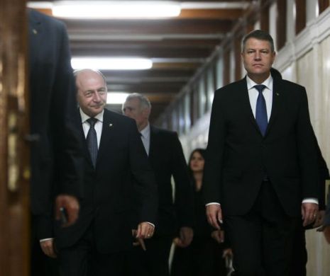 Iohannis încearcă să-l înțepe pe Băsescu
