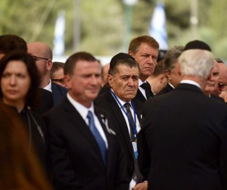 Klaus Iohannis participă la funeraliile lui Shimon Peres