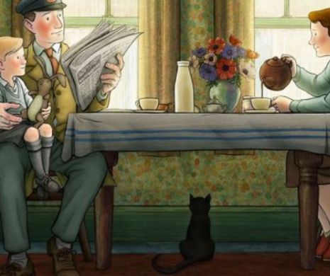 O româncă pe genericul animației britanice Ethel & Ernest