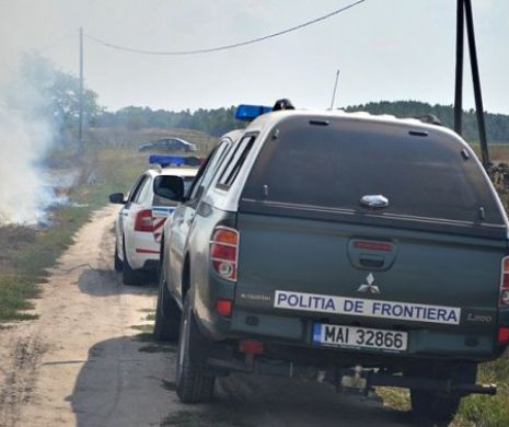 Polițiștii de frontieră români, primii care au sărit în ajutor la incendiul din Ungaria I GALERIE FOTO