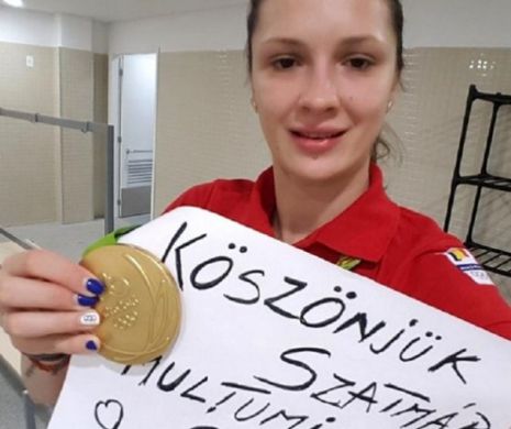 Simona Pop, una dintre spadasinele care a luat aurul pentru România la Rio vrea să devină cetăţea maghiar