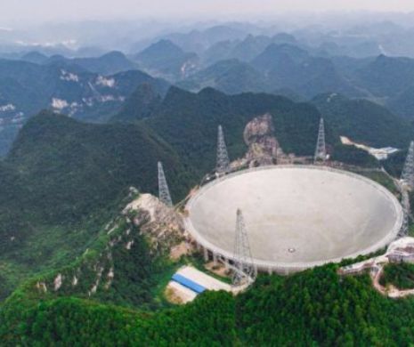 Telescopul sferic din China a fost inaugurat oficial