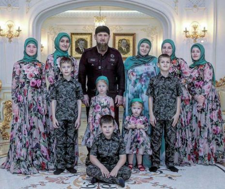 De la o singură soție are 12 copii! Președintele Ceceniei, Ramzan Kadârov a devenit din nou tată