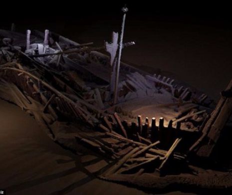 Descoperire FABULOASĂ pe fundul Mării Negre! NAVE VECHI de SUTE de ANI au fost găsite la o ADÂNCIME mai mare de 1.800 de metri | GALERIE FOTO