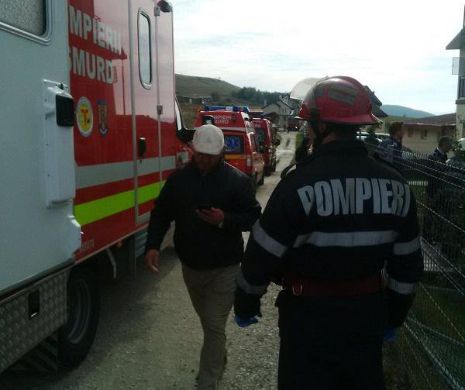 Incendiu la un azil de bătrâni, în localitatea Sălicea, județul Cluj. Șase bătrâni au ajuns la spital