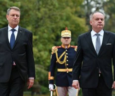 Preşedintele Slovaciei, Andrej Kiska, VIZITĂ la Palatul Cotroceni! Despre ce vor DISCUTA cei doi ŞEFI de STAT