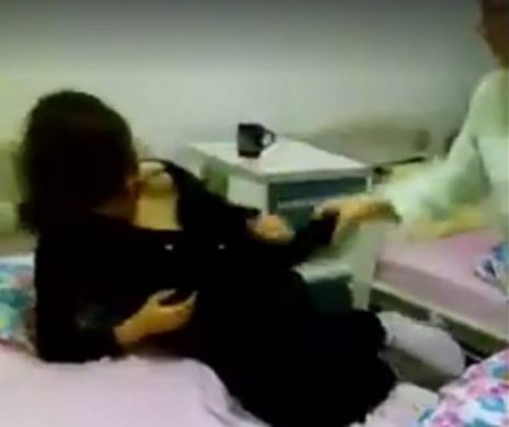 SCENE HALUCINANTE într-un spital din România. Două PACIENTE s-au LUAT LA BĂTAIE chiar în salonul unde era INTERNATE