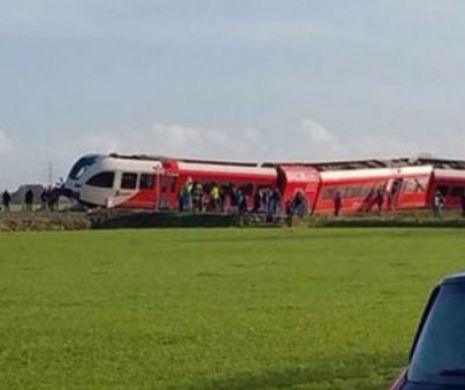 Accident ÎNGROZITOR în Olanda. Un tren s-a IZBIT de un camion. Scenele de la fața locului sunt absolut ȘOCANTE | FOTO