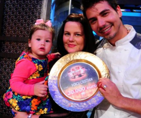 Aproape își pierduse orice speranță, dar Cristian Voicu a câștigat „Chefi la cuțite”! IATĂ CE VA FACE CU MARELE PREMIU